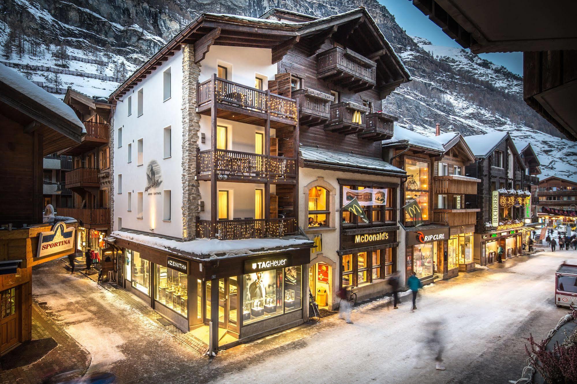 Alpine Lodge Zermatt Exterior foto